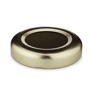 Picture of 38 mm Gold Metal Lug Closure, Plastisol Liner