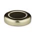 Picture of 38 mm Gold Metal Lug Closure, Plastisol Liner