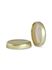 Picture of 38 mm Gold Metal Lug Closure, Plastisol Liner
