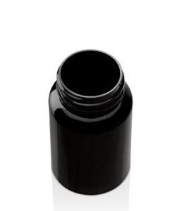 100 cc Amber HDPE Packer Bottle 38-400 Neck Finish