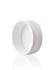 38-400 White PP Child Resistant Push and Turn Closure (Side View)