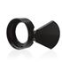 38-400 Black PP Flip Top (Front View C)