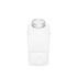 Picture of 12 oz Clear PET Square Bottle 38 mm Neck Finish, DBJ ,Square Base