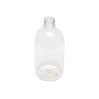 Picture of 16 oz Clear PET Syrup Bottle 28-410 Neck Finish, Round Base