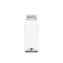 Picture of 2 oz PET Novelty, Juice Clear, Square Beverage Bottle, Neck Finish 26mm -1914
