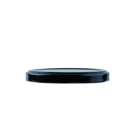 Picture of 82 mm Black Metal Lug Closure, Plastisol Liner