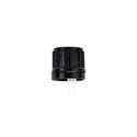 Picture of 18mm Black P/P Tamper Evident, GL18 Vertical Tip TE1BL0,9mm 0.03 gr