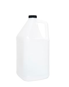 Picture of 1 Gallon Natural HDPE Handleware Jug 38-400 Neck Finish, Square Base