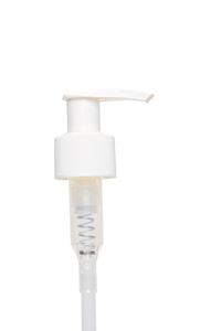 Picture of 24-410 White PP Dispensing Pump, 6" Dip Tube